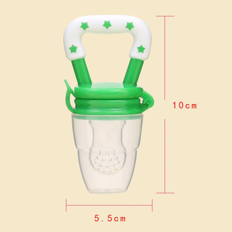 Safe-Wean Silicone Fruit Feeder | Anti-Choking Teething Dummy