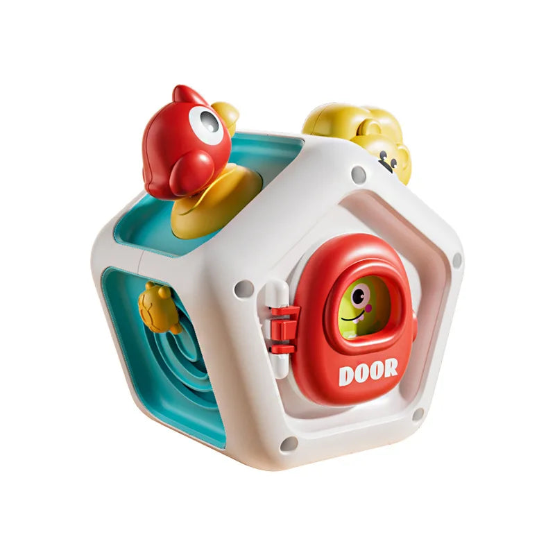 10-in-1 Montessori Busy Cube | Ultimate Travel Fidget Toy