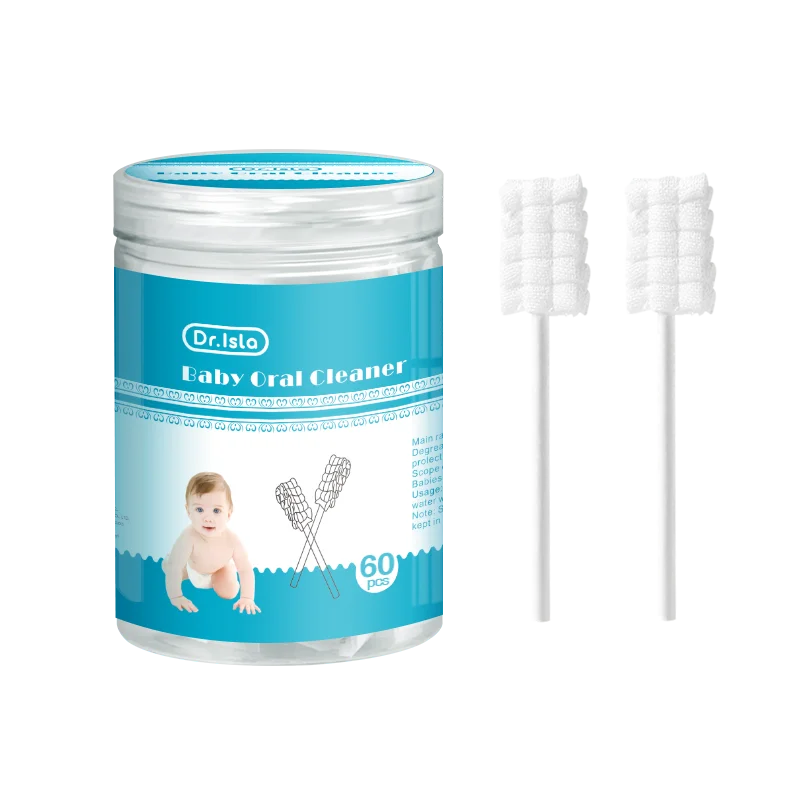 Premium Disposable Baby Oral Cleaning Sticks – Soft Cotton Infant Tongue & Gum Cleaner