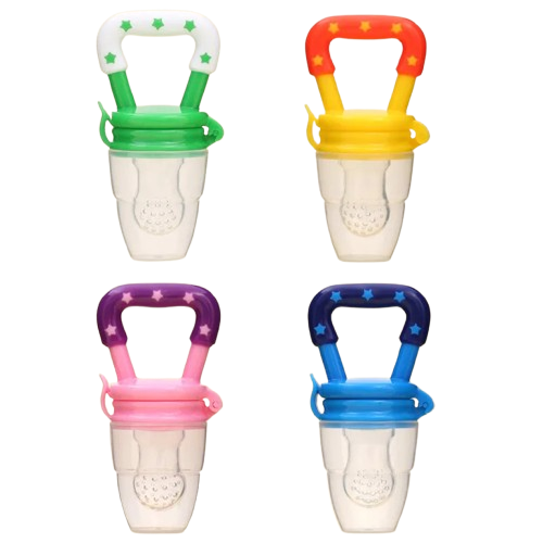 Safe-Wean Silicone Fruit Feeder | Anti-Choking Teething Dummy