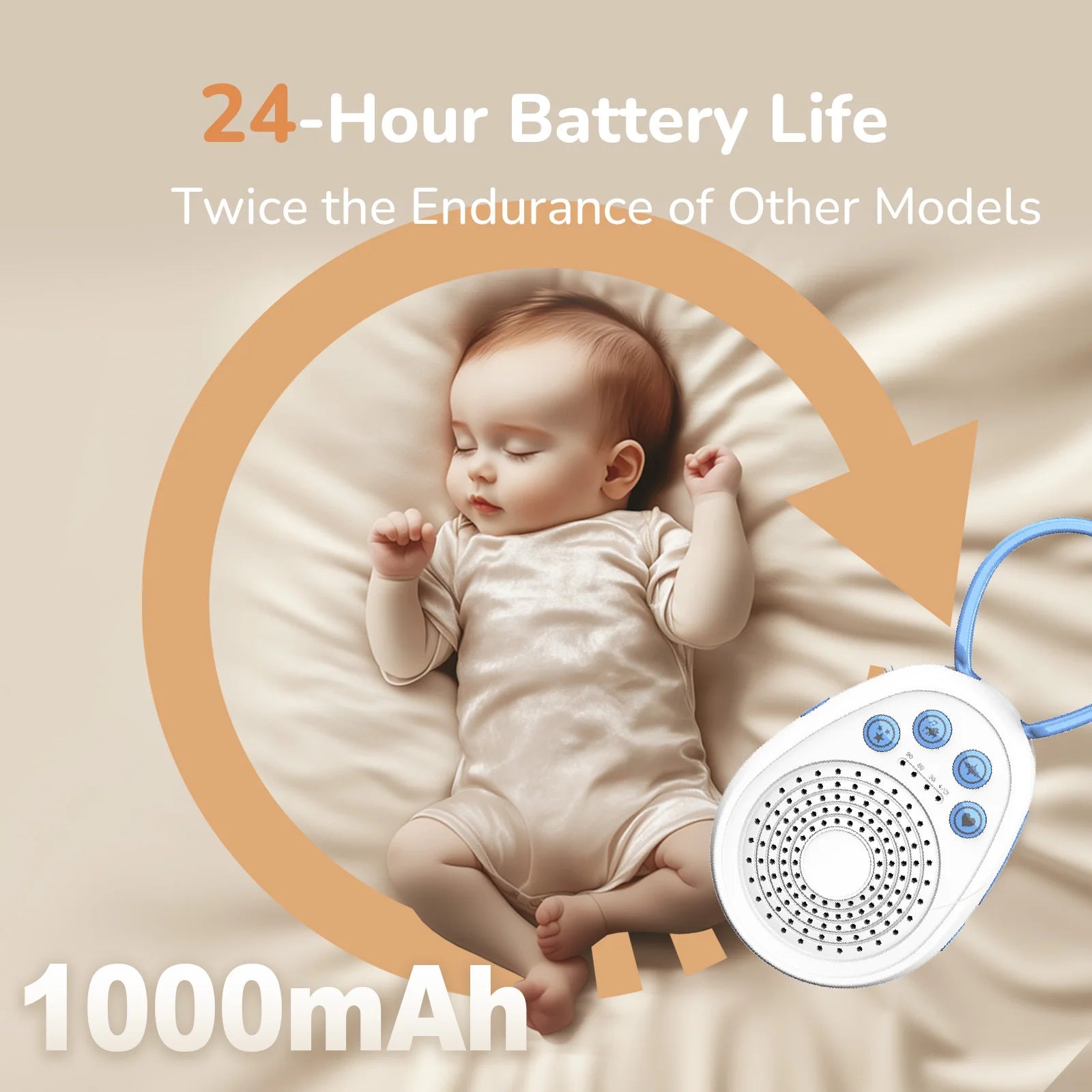 Portable Baby Sleep Sound Machine