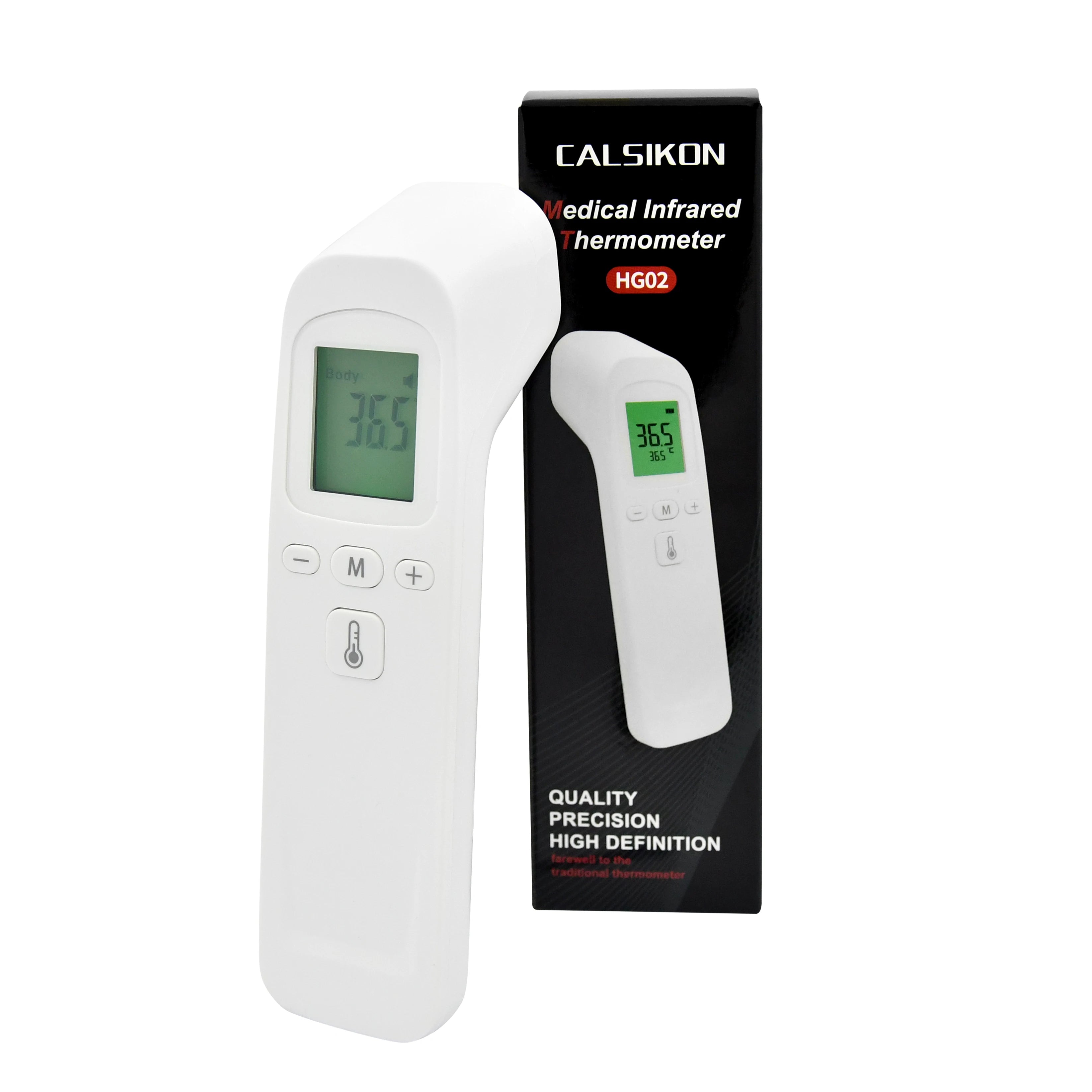 Smart Non-Contact Infrared Forehead Thermometer – 1-Second Reading & LED Display